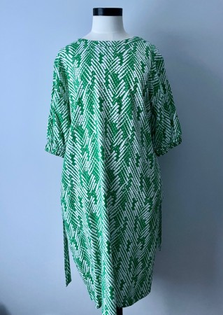 Alma kjole, 100% viskose, grønn