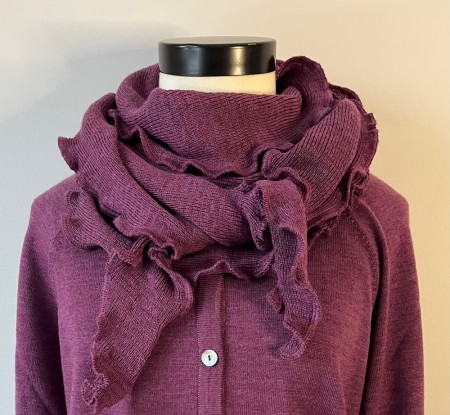 Mari sjal, 100% merinoull, lyng